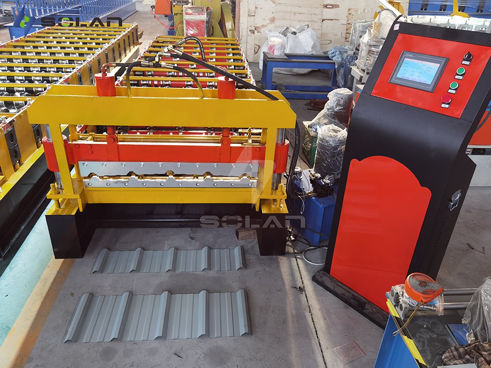 ibr metal roof panel machine